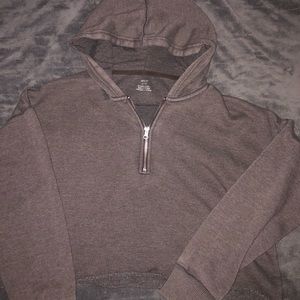 Aerie cropped hoodie